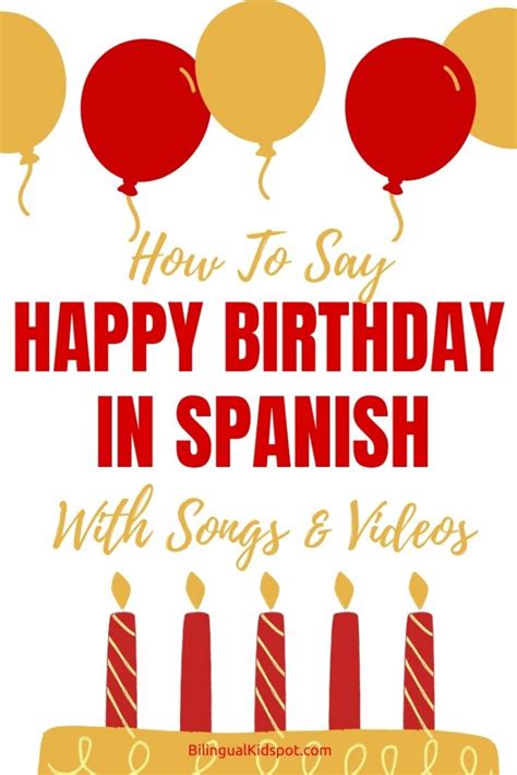 feliz cumpleaños vacilon|Happy Birthday Songs in Spanish .